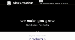Desktop Screenshot of edens-creations.com